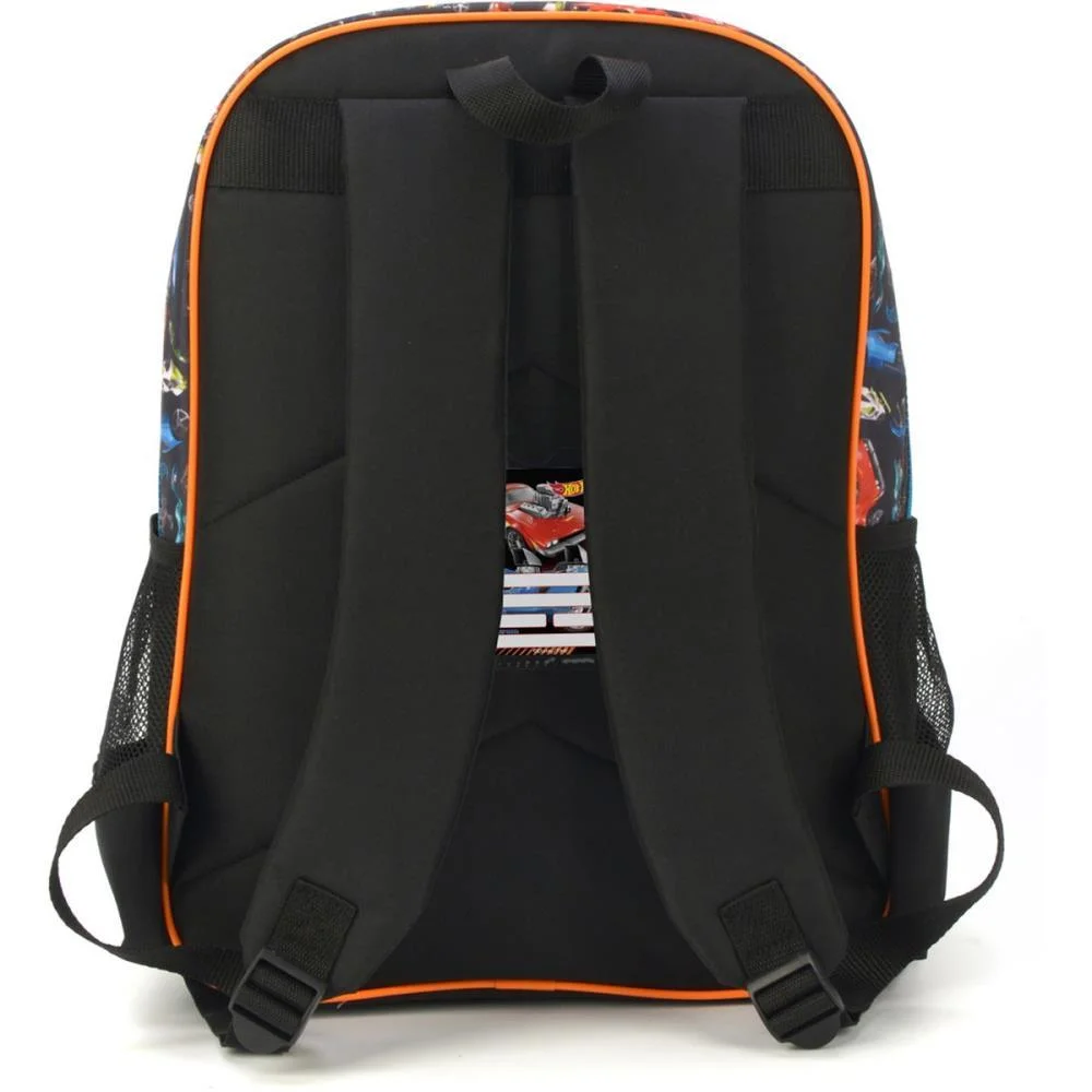 MOCHILA INFANTIL HOT WHEELS GD PT LUXCEL (UNIDADE) - imagem 5