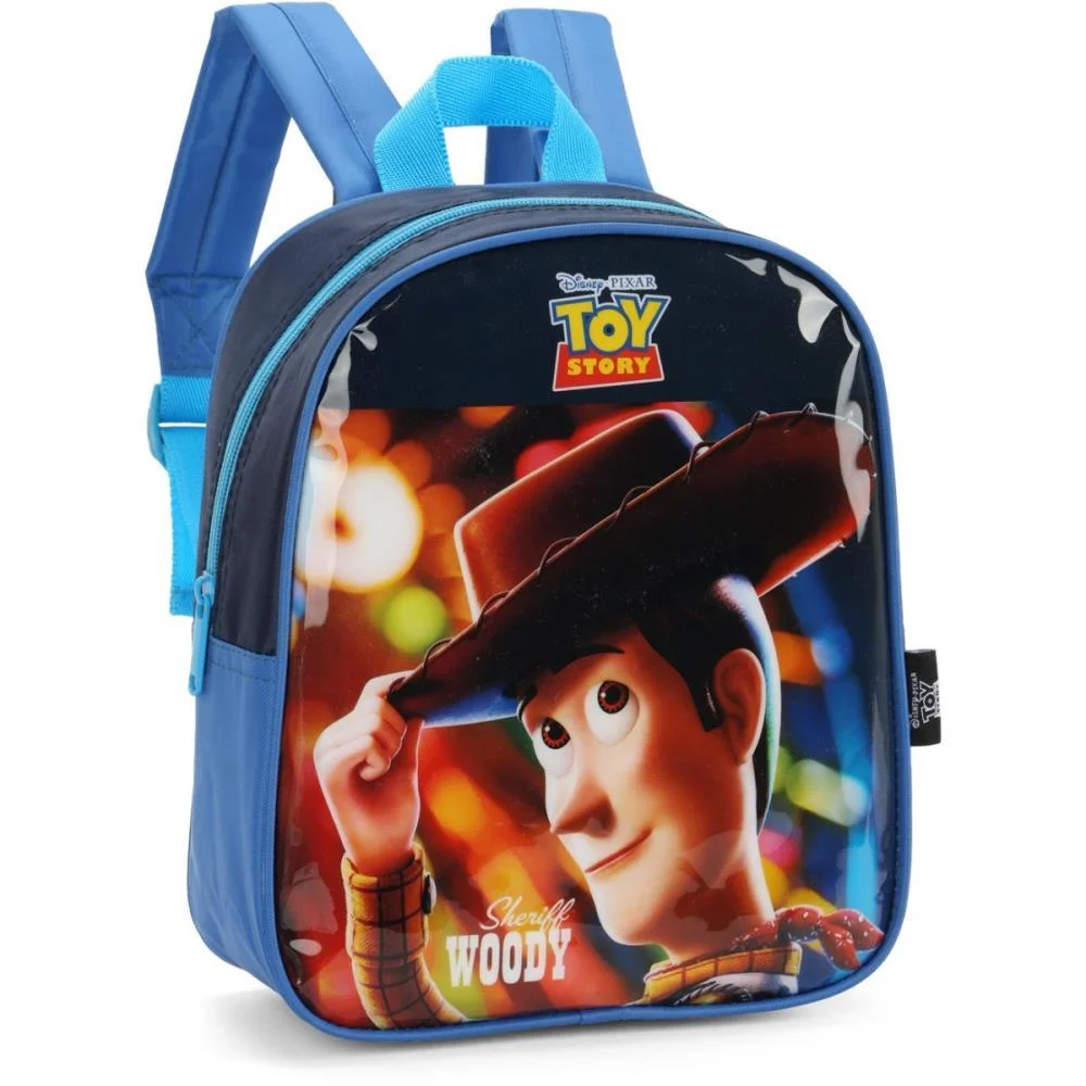 MOCHILA INFANTIL TOY STORY PETIT P AZUL ESCURO LUXCEL (UNIDADE) - imagem 3