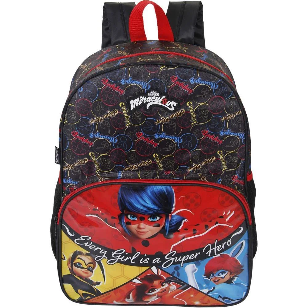 MOCHILA INFANTIL MIRACULOUS MAX G DERMIWIL (UNIDADE) - imagem 3