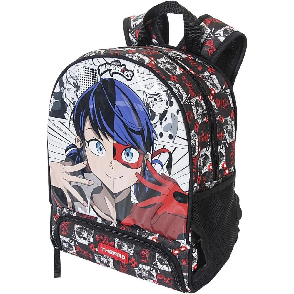 MOCHILA INFANTIL MIRACULOUS THERMO M DERMIWIL (UNIDADE) - imagem 4