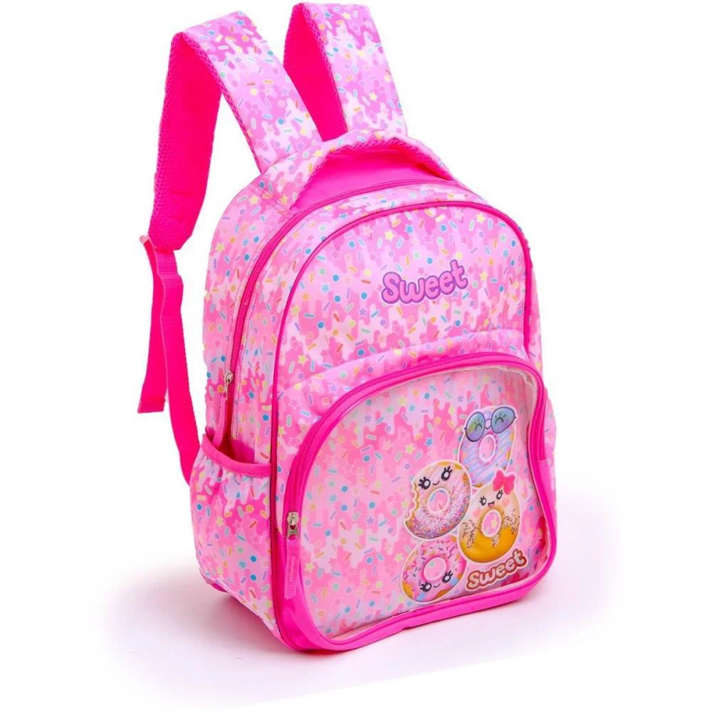 MOCHILA INFANTIL SWEET DONUTS MD (S) KIT (UNIDADE) - imagem 3