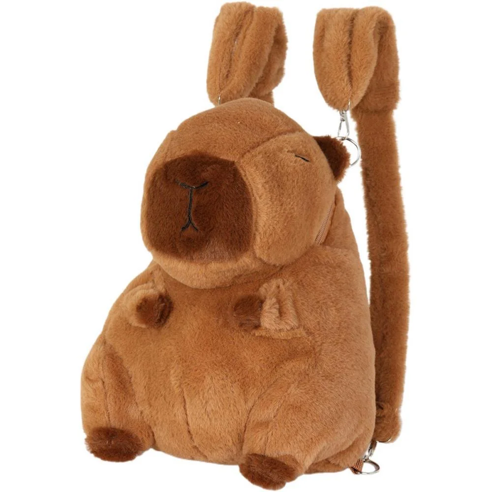 MOCHILA INFANTIL UP4YOU CAPIVARA PELUCIA M LUXCEL (UNIDADE) - imagem 2