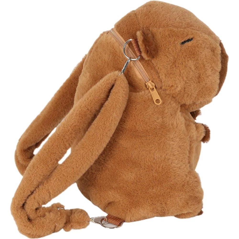 MOCHILA INFANTIL UP4YOU CAPIVARA PELUCIA M LUXCEL (UNIDADE) - imagem 5