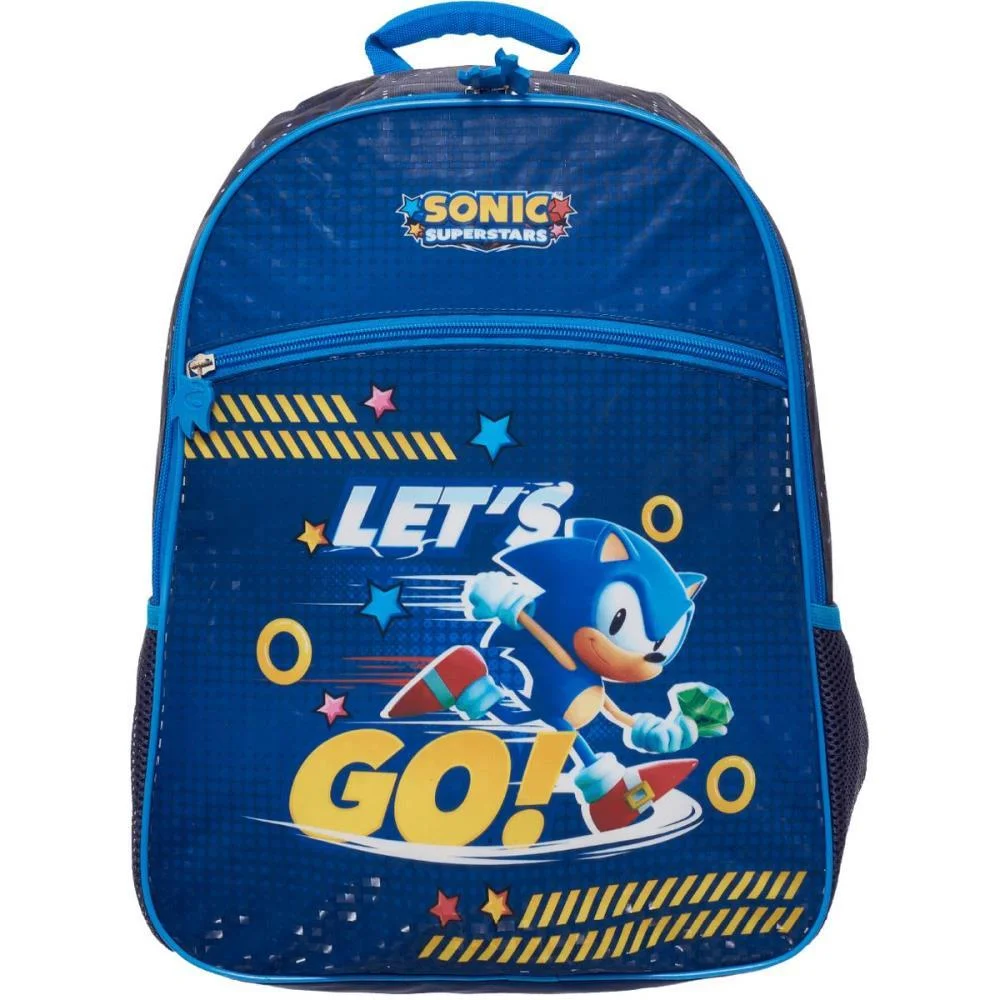 MOCHILA INFANTIL SONIC LETS GO PACIFIC (UNIDADE) - imagem 2