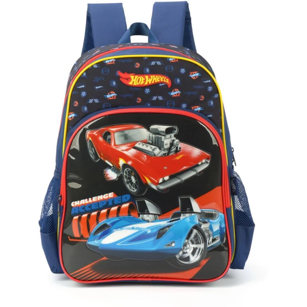 MOCHILA INFANTIL HOT WHEELS GD AZ LUXCEL (UNIDADE) - imagem 3