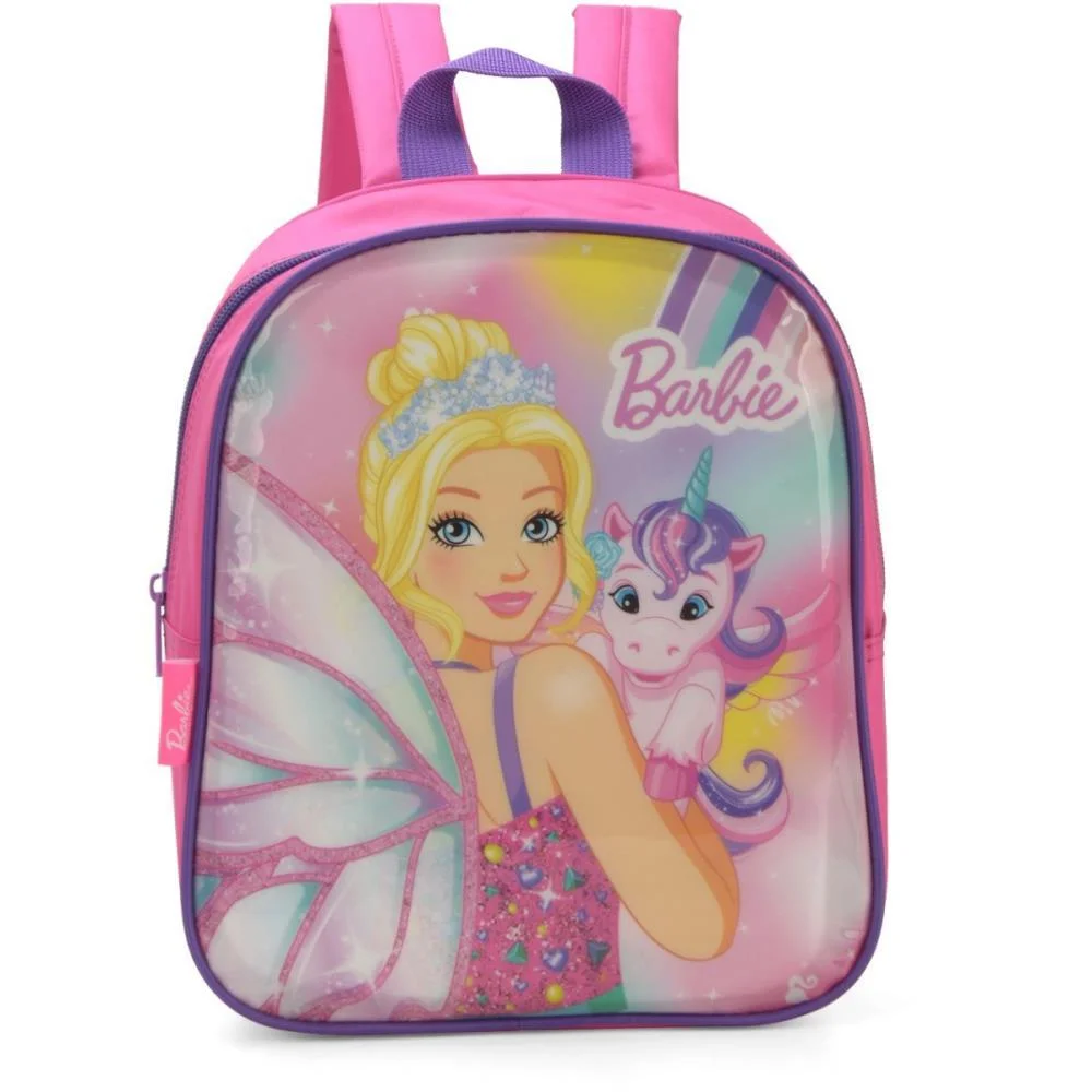 MOCHILA INFANTIL BARBIE PETIT P ROXO LUXCEL (UNIDADE) - imagem 2