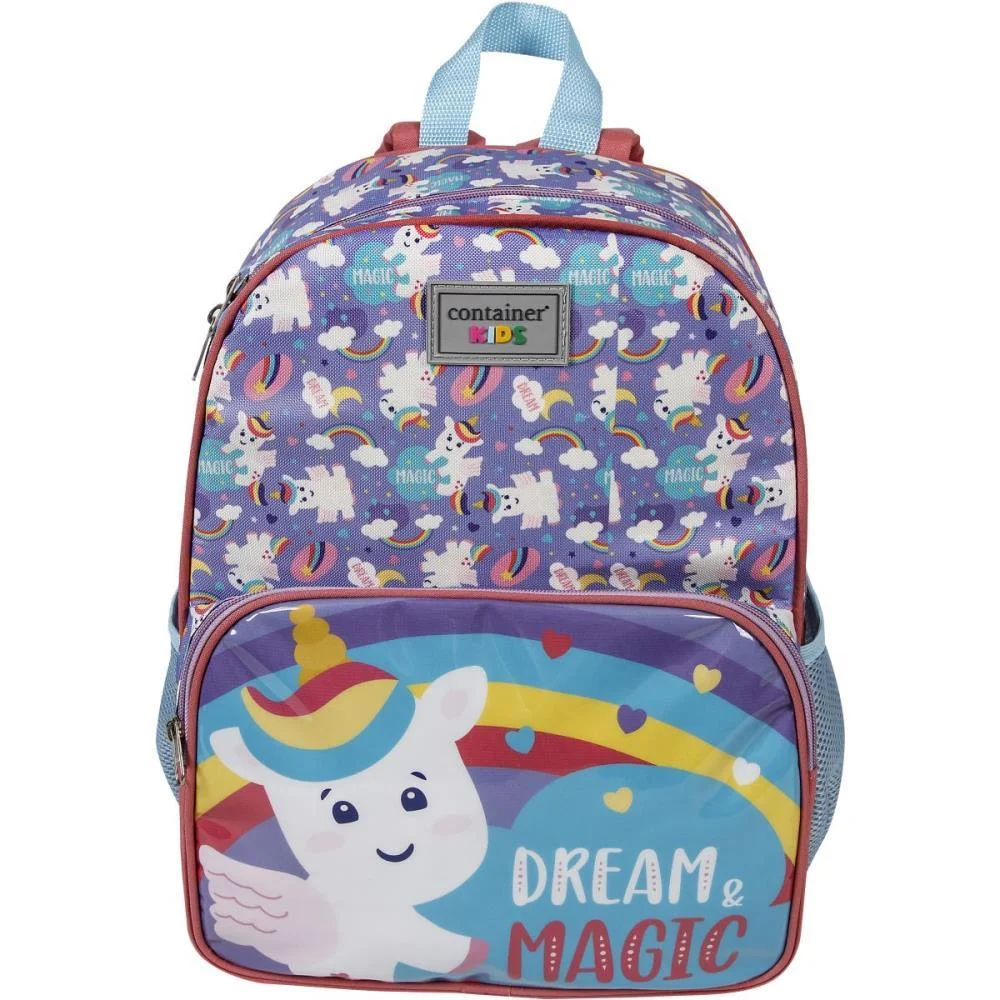 MOCHILA INFANTIL CONTAINER KIDS UNICORNIO G DERMIWIL (UNIDADE) - imagem 3