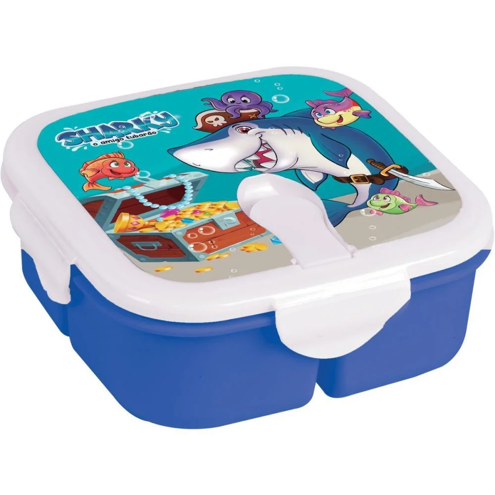 MOCHILA INFANTIL O AMIGO SHARKY GD C/06 PCS (S) RIO DE OURO (KIT) - imagem 5