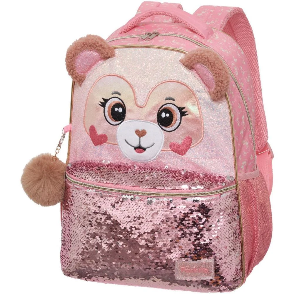 MOCHILA INFANTIL PACK ME TEDDY BEAR PACIFIC (UNIDADE) - imagem 5