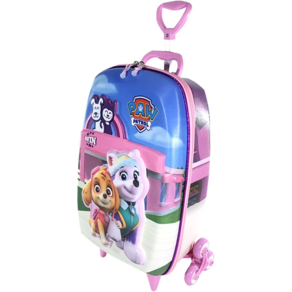 MOCHILA INFANTIL COM RODINHA PATROL SKYE PETSHOP MAXTOY (UNIDADE) - imagem 2