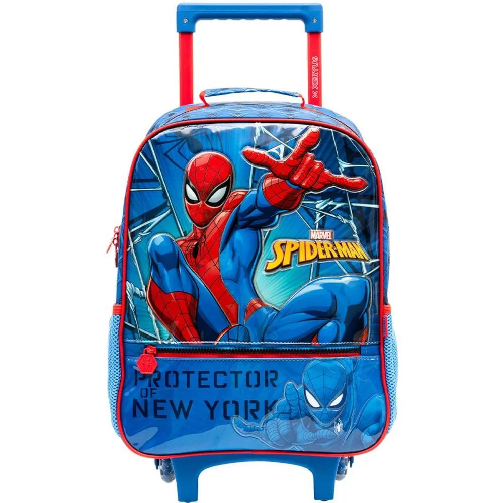 MOCHILA INFANTIL COM RODINHA SPIDER-MAN X2 MD XERYUS (UNIDADE) - imagem 5