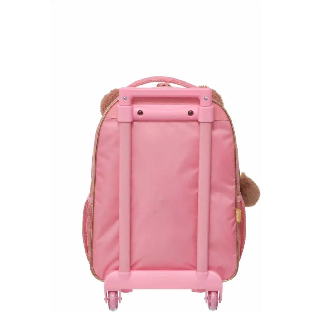 MOCHILA INFANTIL COM RODINHA PACK ME TEDDY BEAR PACIFIC (UNIDADE) - imagem 3