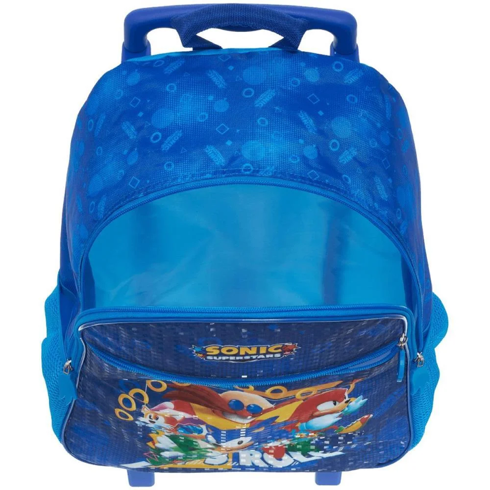 MOCHILA INFANTIL COM RODINHA SONIC SUPERSTARS PACIFIC (UNIDADE) - imagem 4
