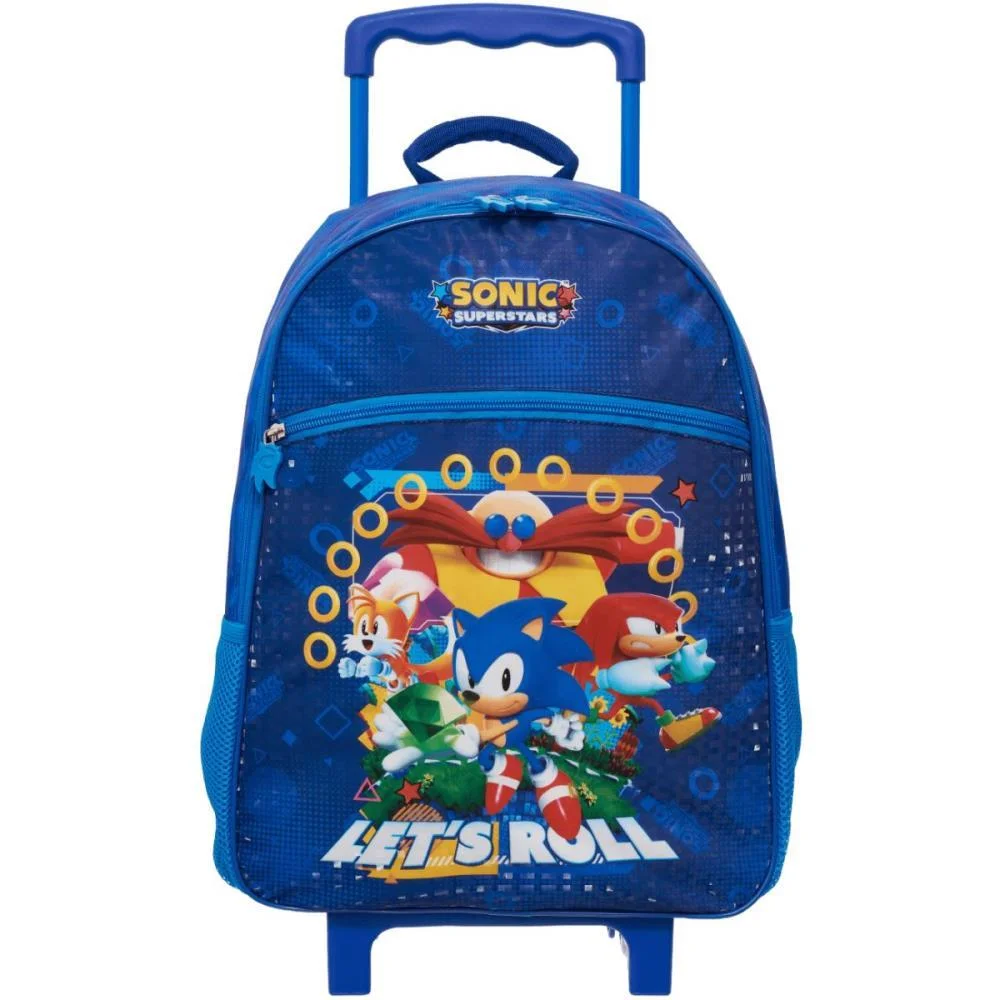 MOCHILA INFANTIL COM RODINHA SONIC SUPERSTARS PACIFIC (UNIDADE) - imagem 5