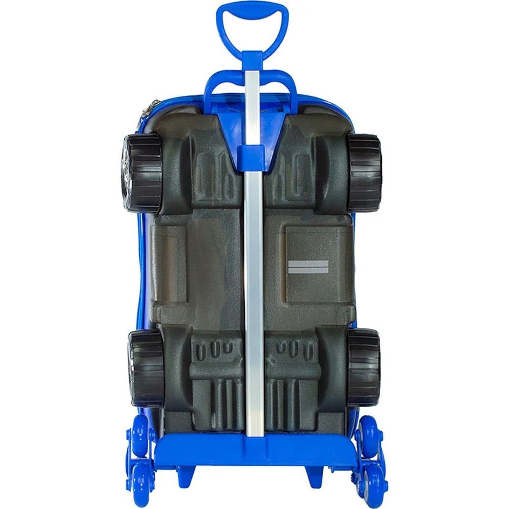 MOCHILA INFANTIL COM RODINHA PATRULHA CANINA CHASE CARRO MAXTOY (UNIDADE) - imagem 8