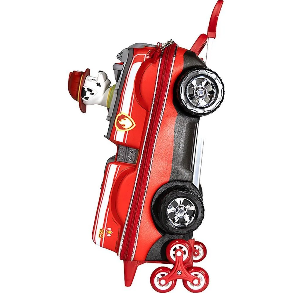 MOCHILA INFANTIL COM RODINHA PATRULHA CANINA MARSHALL CARRO MAXTOY (UNIDADE) - imagem 6