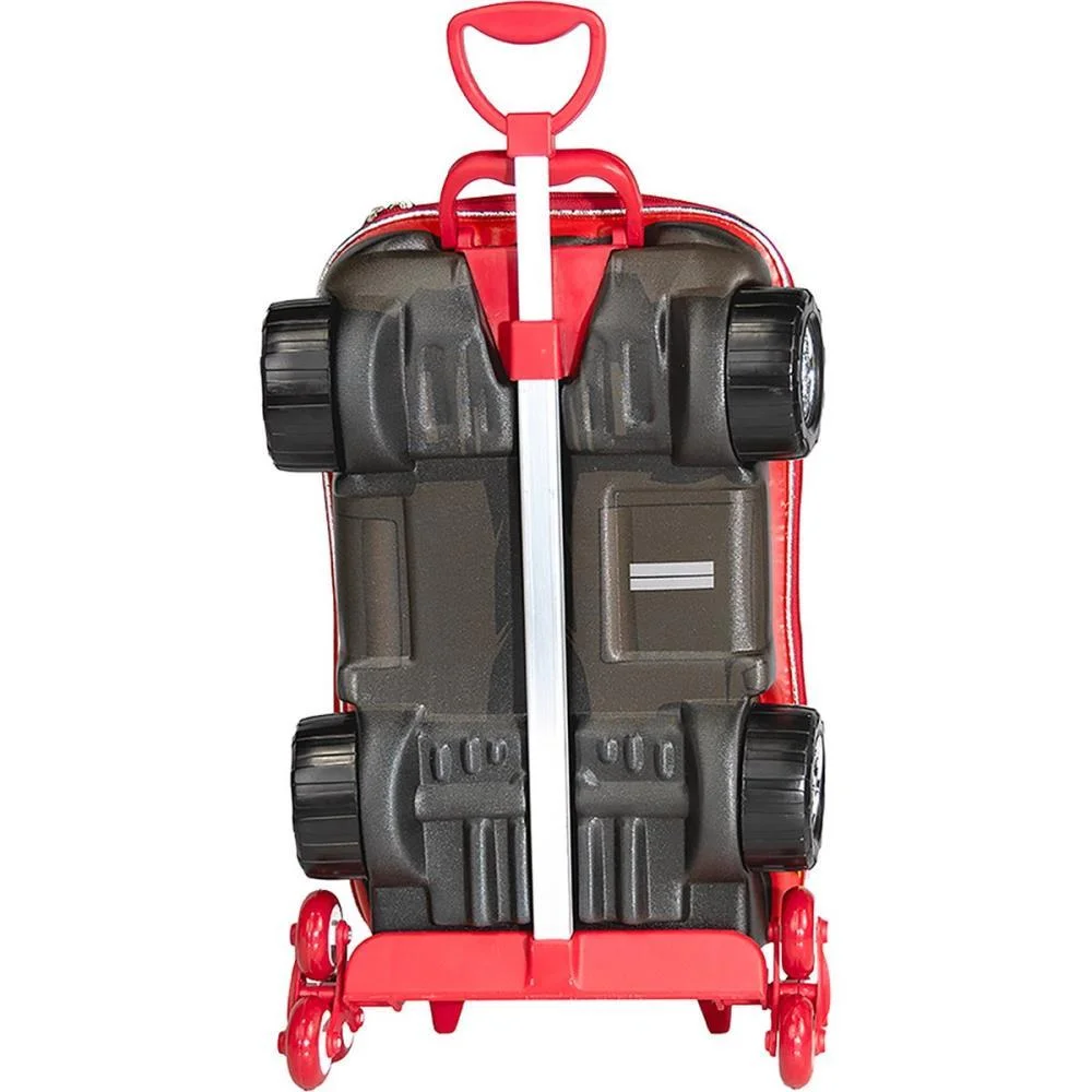 MOCHILA INFANTIL COM RODINHA PATRULHA CANINA MARSHALL CARRO MAXTOY (UNIDADE) - imagem 8
