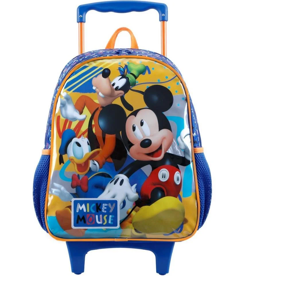 MOCHILA INFANTIL COM RODINHA MICKEY X1 XERYUS (UNIDADE) - imagem 2