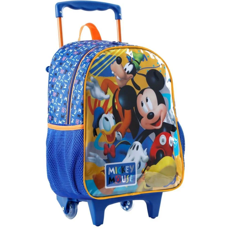 MOCHILA INFANTIL COM RODINHA MICKEY X1 XERYUS (UNIDADE) - imagem 4