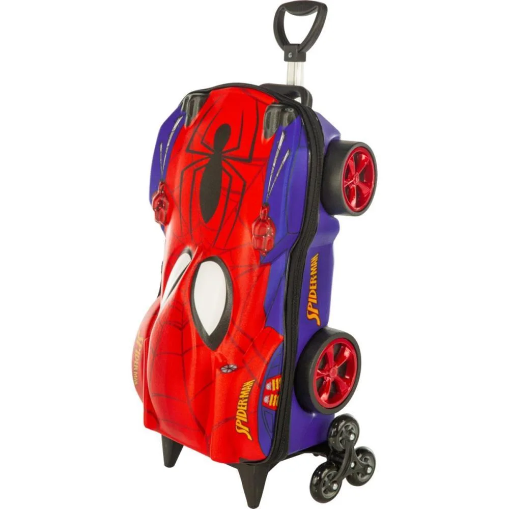 MOCHILA INFANTIL COM RODINHA SPIDER-MAN MAXTOY (UNIDADE) - imagem 3