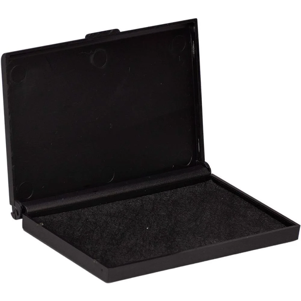 ALMOFADA CARIMBO N.3 PRETA 10,5X6,5CM. CARBRINK (UNIDADE) - imagem 2