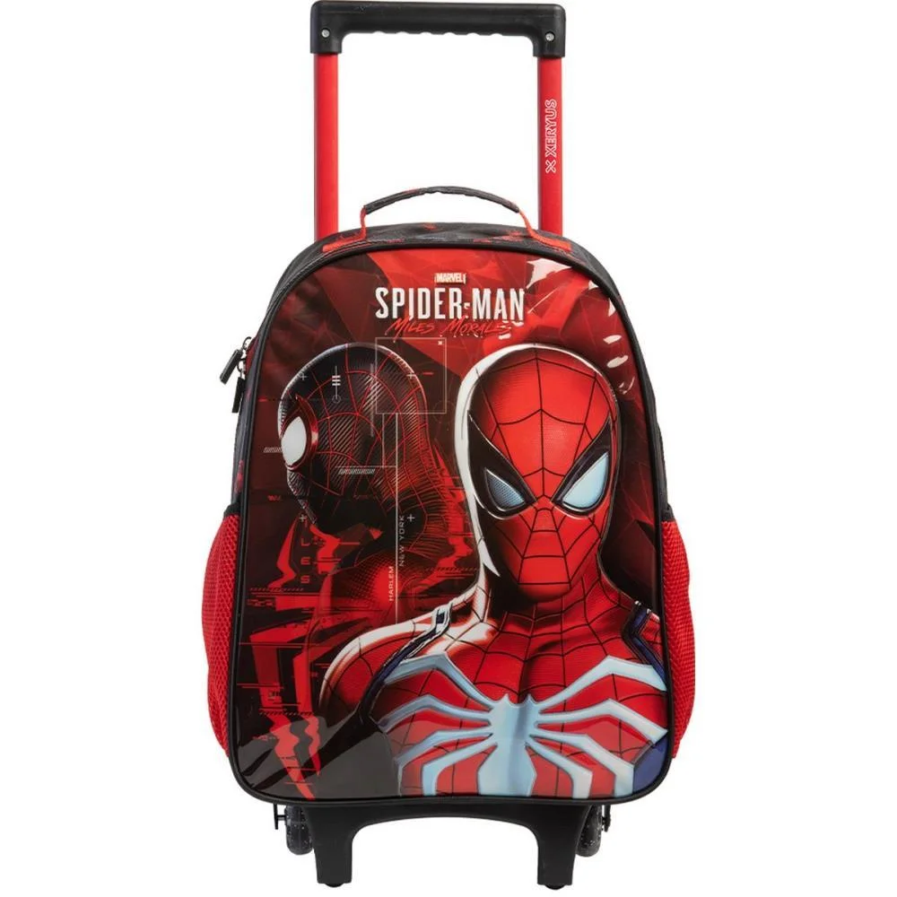 MOCHILA INFANTIL COM RODINHA SPIDER-MAN X1 XERYUS (UNIDADE) - imagem 2