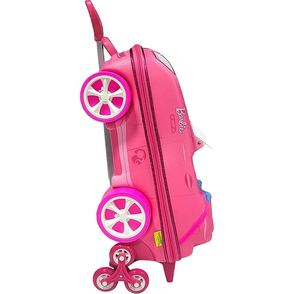 MOCHILA INFANTIL COM RODINHA BARBIE CONVERSIVEL MAXTOY (UNIDADE) - imagem 7