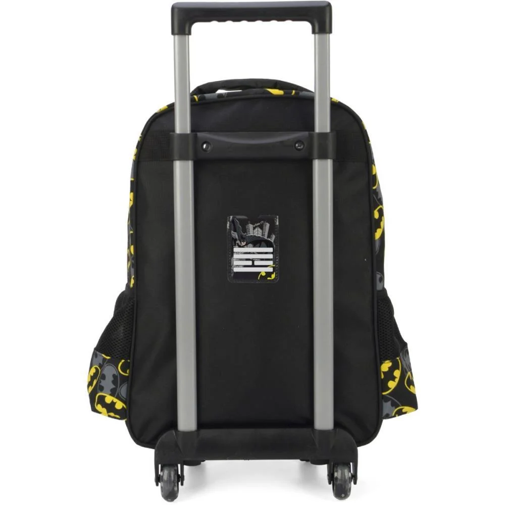 MOCHILA INFANTIL COM RODINHA BATMAN GD AM LUXCEL (UNIDADE) - imagem 4