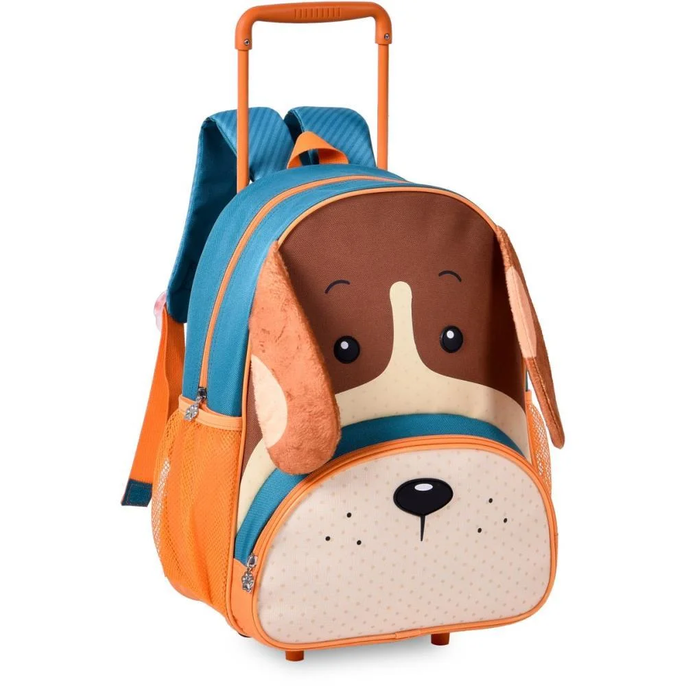 MOCHILA INFANTIL COM RODINHA CLIO PETS PETIT DOG 37,5CM (S) CLIO (UNIDADE) - imagem 4