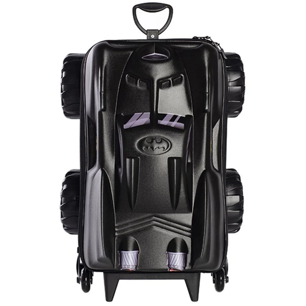 MOCHILA INFANTIL COM RODINHA BATMAN MONSTER TRUCKS MAXTOY (UNIDADE) - imagem 5