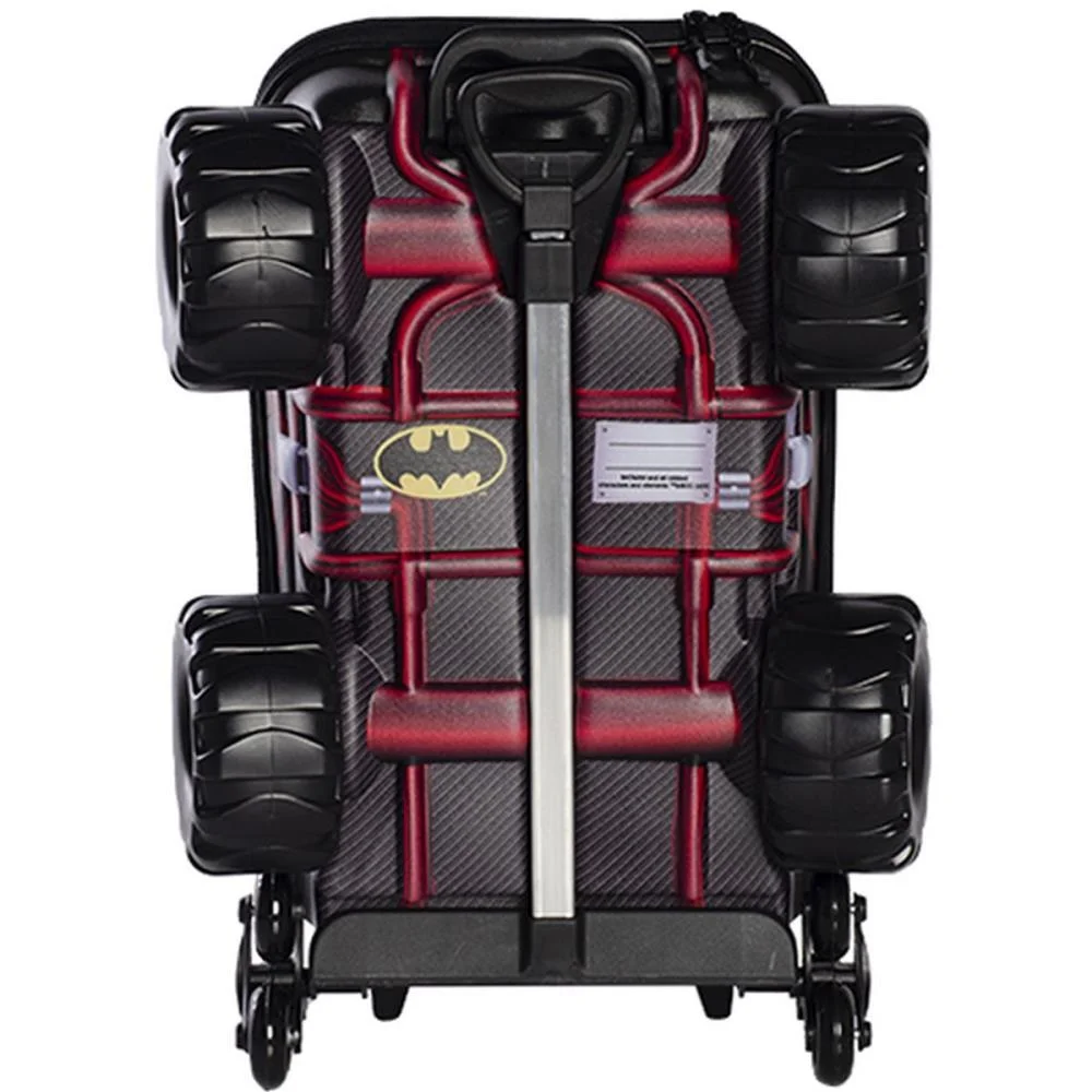 MOCHILA INFANTIL COM RODINHA BATMAN MONSTER TRUCKS MAXTOY (UNIDADE) - imagem 7