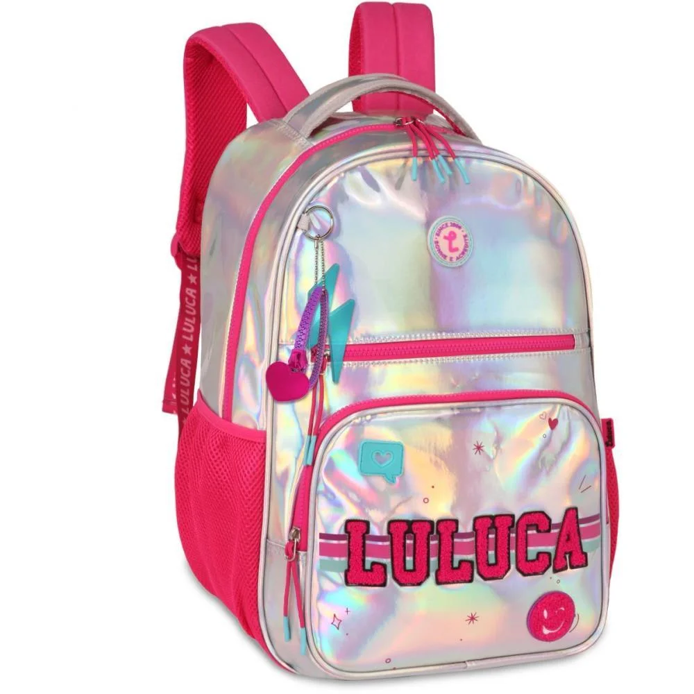 MOCHILA LULUCA HOLOGRAFICA G CLIO (UNIDADE) - imagem 3