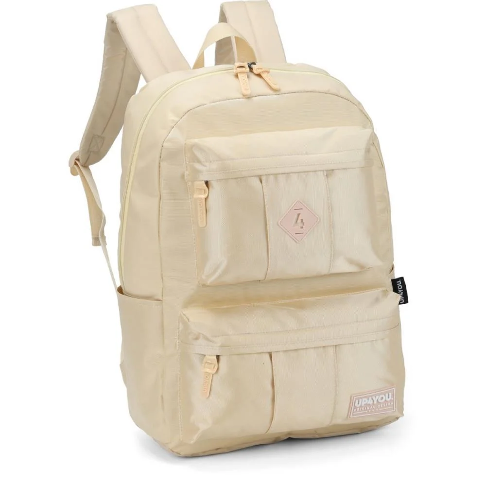 MOCHILA UP4YOU G BEGE LUXCEL (UNIDADE) - imagem 2
