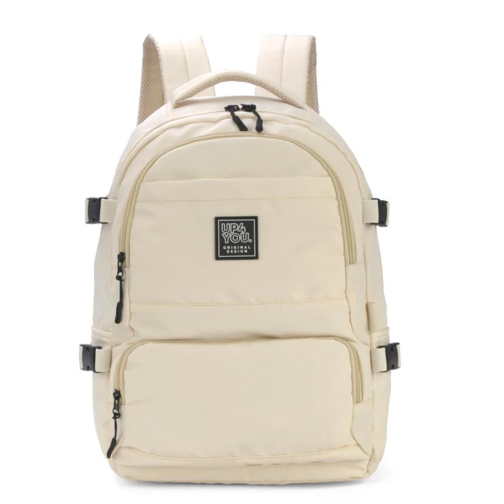 MOCHILA UP4YOU G BEGE C/ COMP.P/NOTE LUXCEL (UNIDADE) - imagem 3