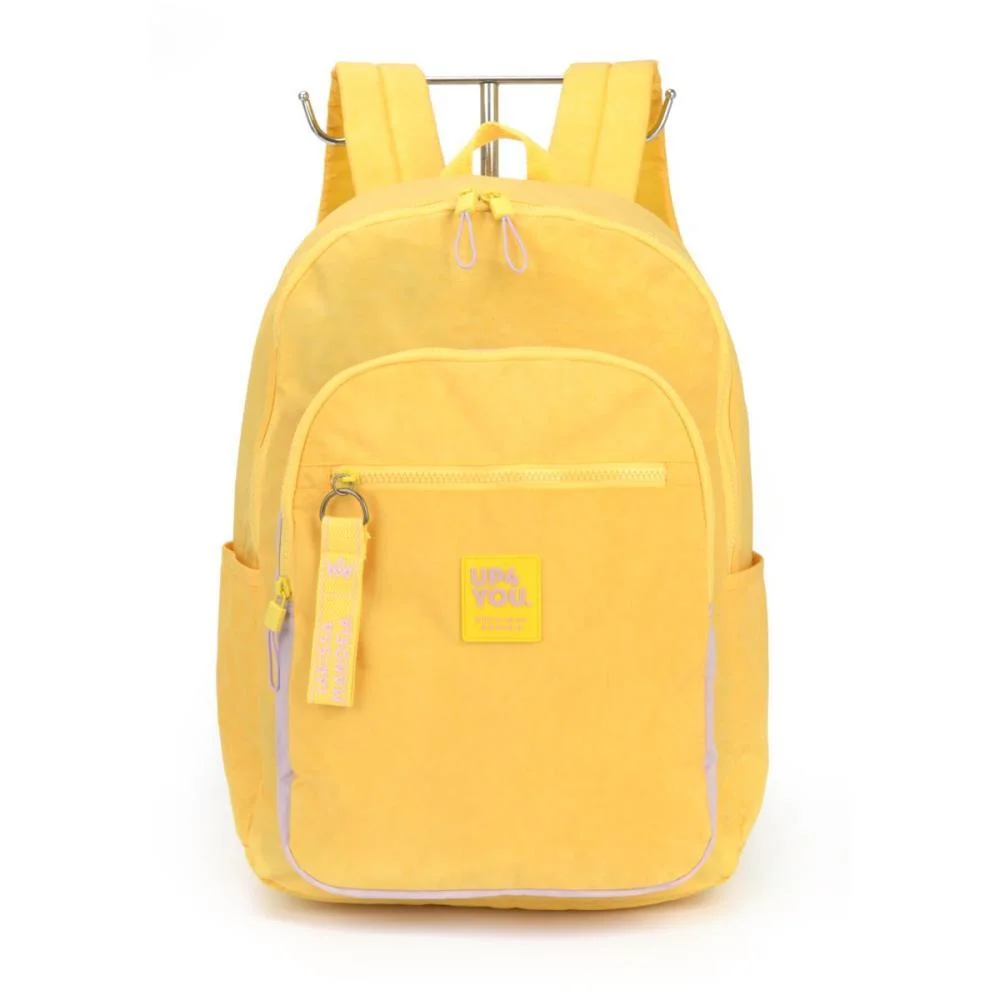 MOCHILA UP4YOU G AMARELO C/ COMP.P/NOT LUXCEL (UNIDADE) - imagem 3