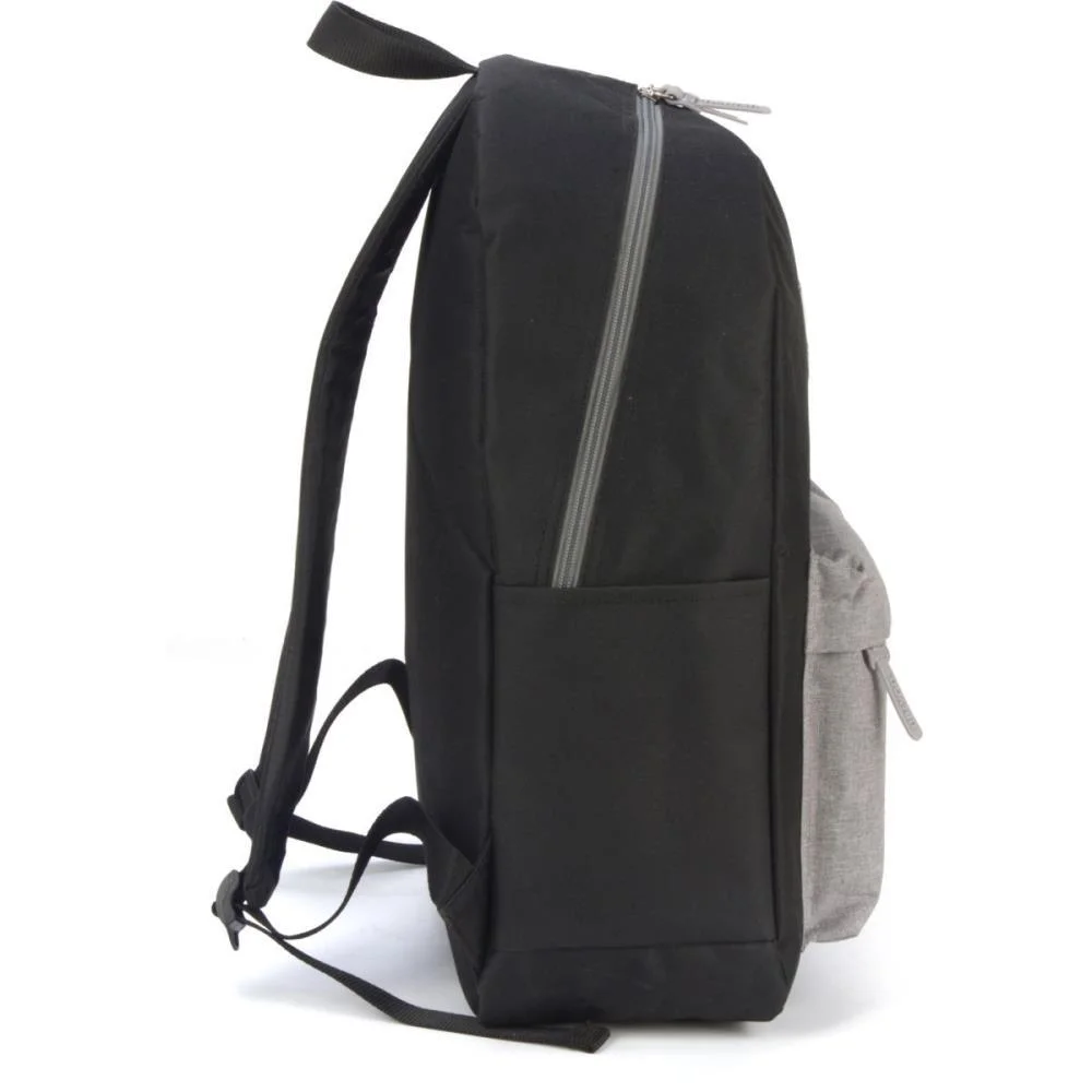 MOCHILA UP4YOU G PRETA C/CINZA LUXCEL (UNIDADE) - imagem 5