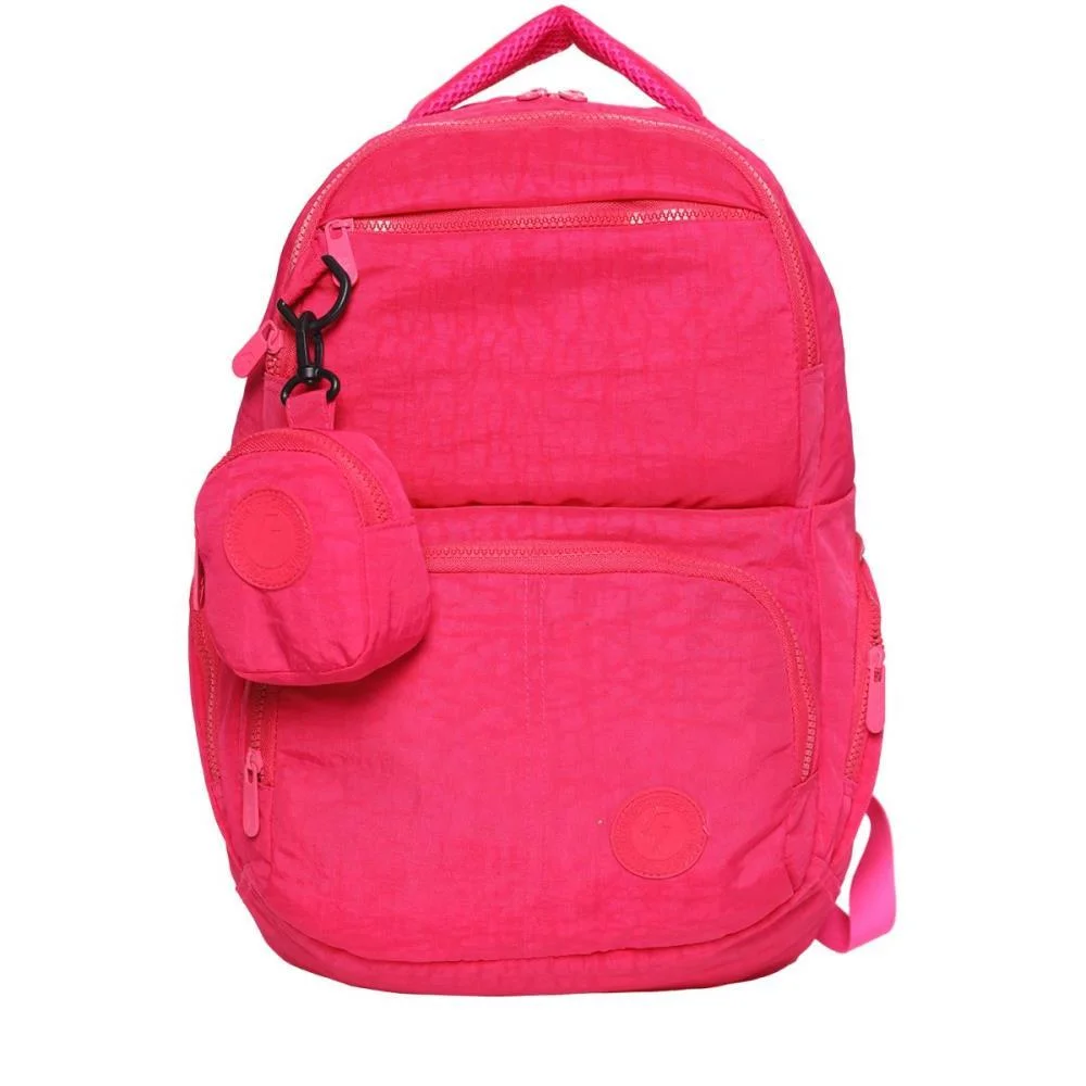 MOCHILA CREASED NYLON AMASSADO GD PINK RIO DE OURO (UNIDADE) - imagem 3