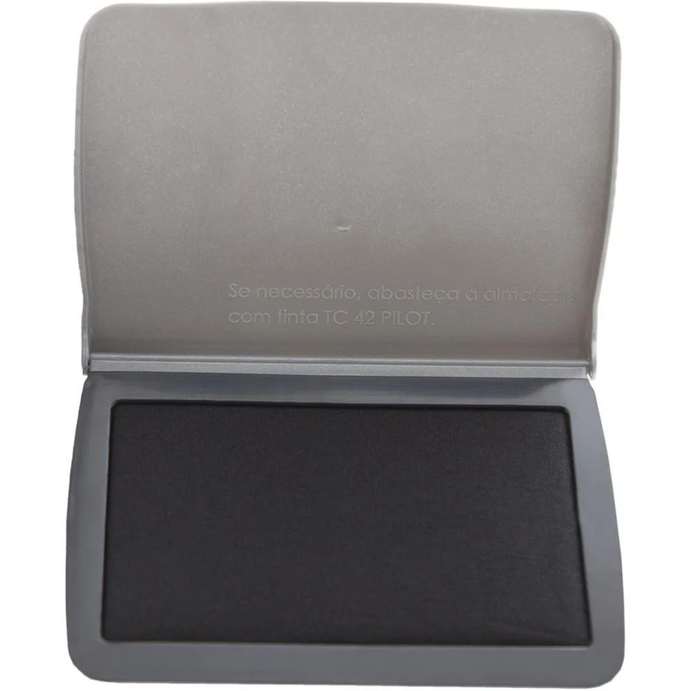 ALMOFADA CARIMBO N.3 PRETA C/TAMPA PLASTICA PILOT (UNIDADE) - imagem 2