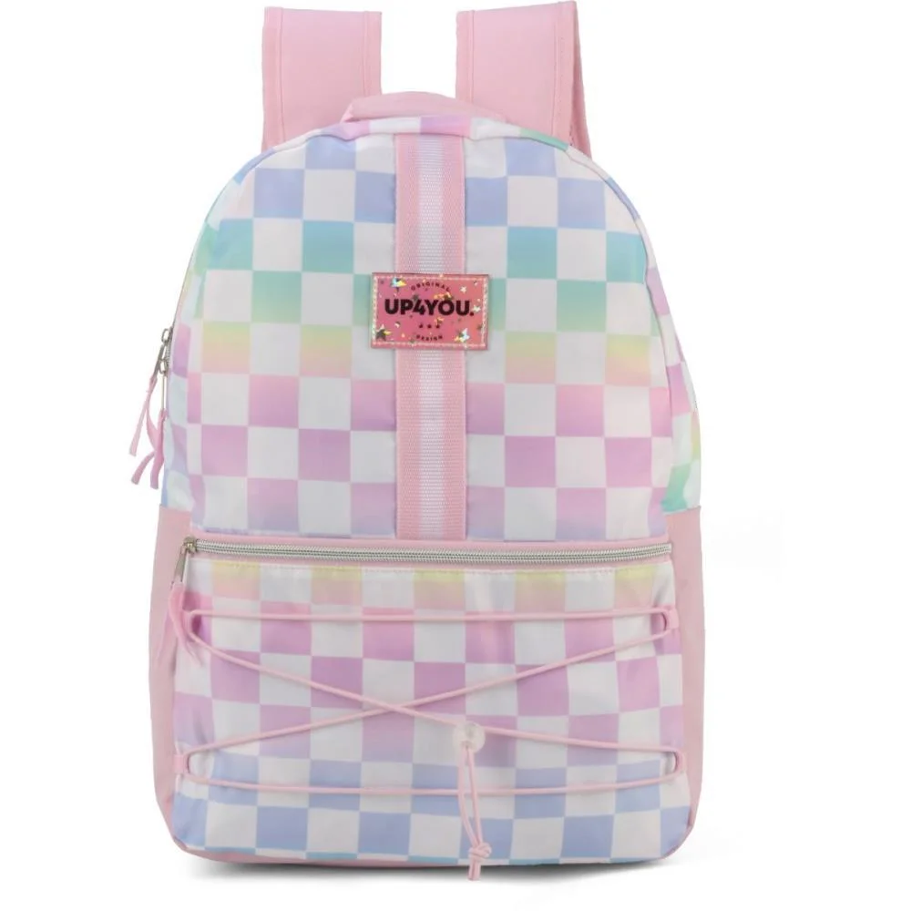 MOCHILA UP4YOU G TONS ROSA LUXCEL (UNIDADE) - imagem 3