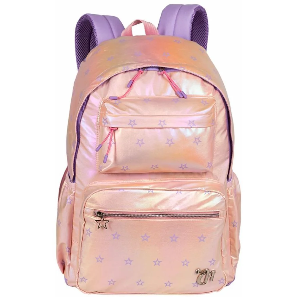 MOCHILA CAPRICHO ESTRELAS G 46CM RAINB SESTINI (UNIDADE) - imagem 3