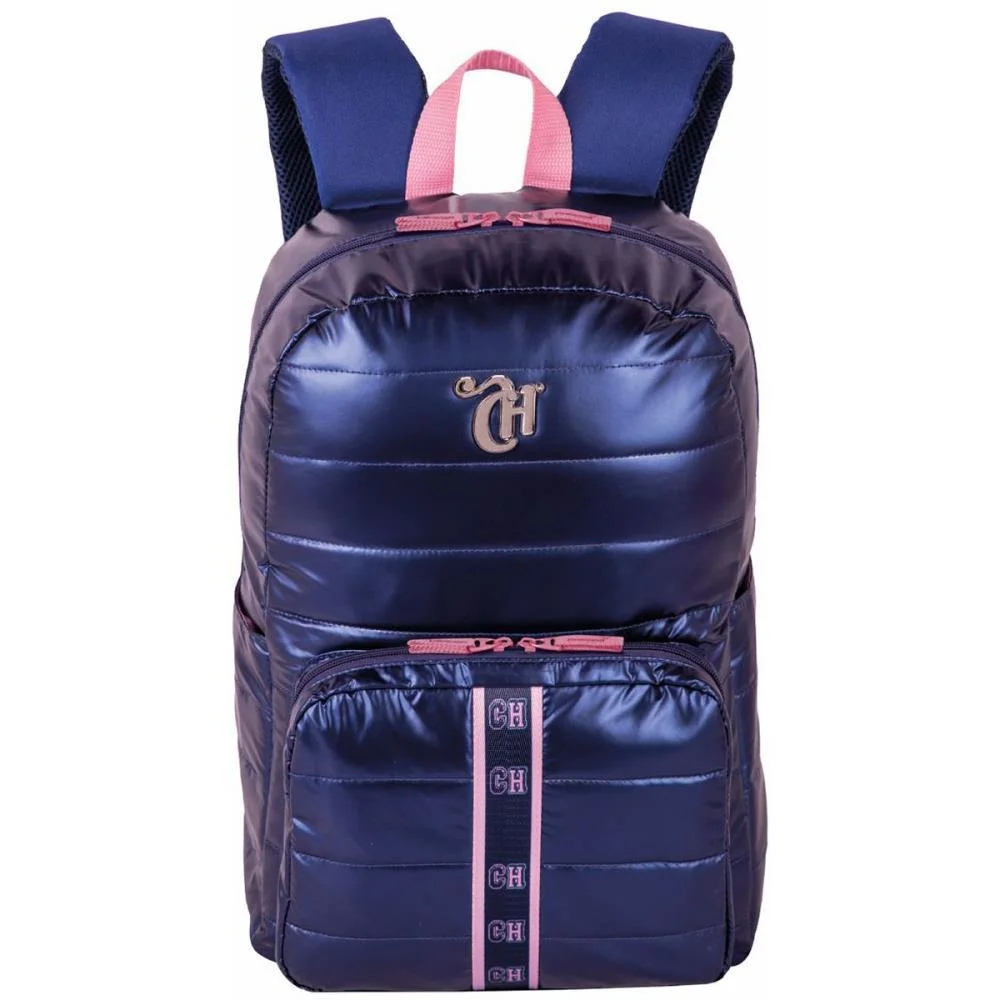 MOCHILA CAPRICHO PUFFER G 42CM AZ.META SESTINI (UNIDADE) - imagem 2