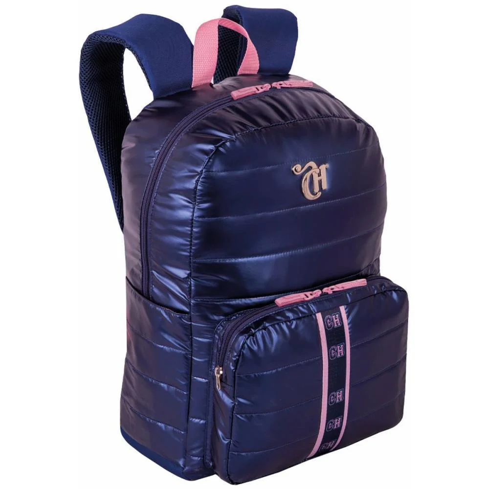 MOCHILA CAPRICHO PUFFER G 42CM AZ.META SESTINI (UNIDADE) - imagem 4