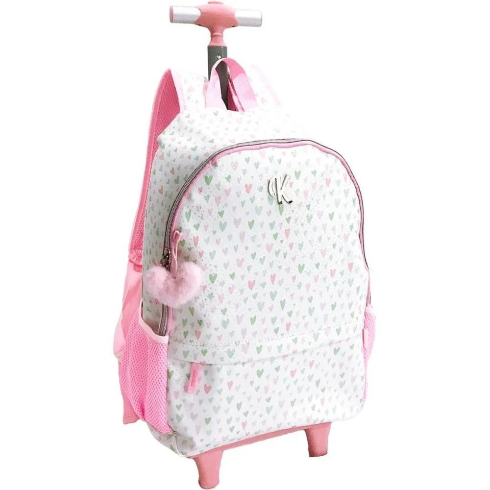 MOCHILA COM RODINHA EMOTIONS GD C/CHAVEIRO KIT (UNIDADE) - imagem 2