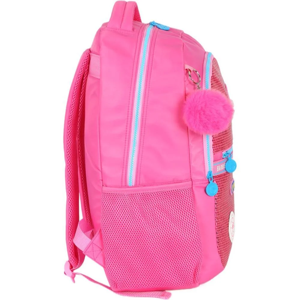 MOCHILA BARBIE PINK G C/PAETE LUXCEL (UNIDADE) - imagem 5