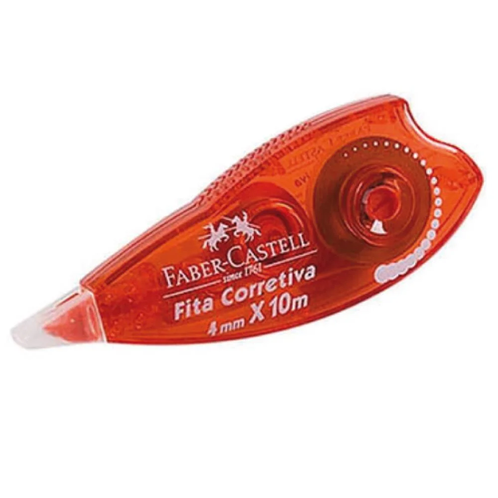 CORRETIVO EM FITA 4MMX10MT C/TAMPA PROTETORA FABER-CASTELL (CX.C/06) - imagem 2