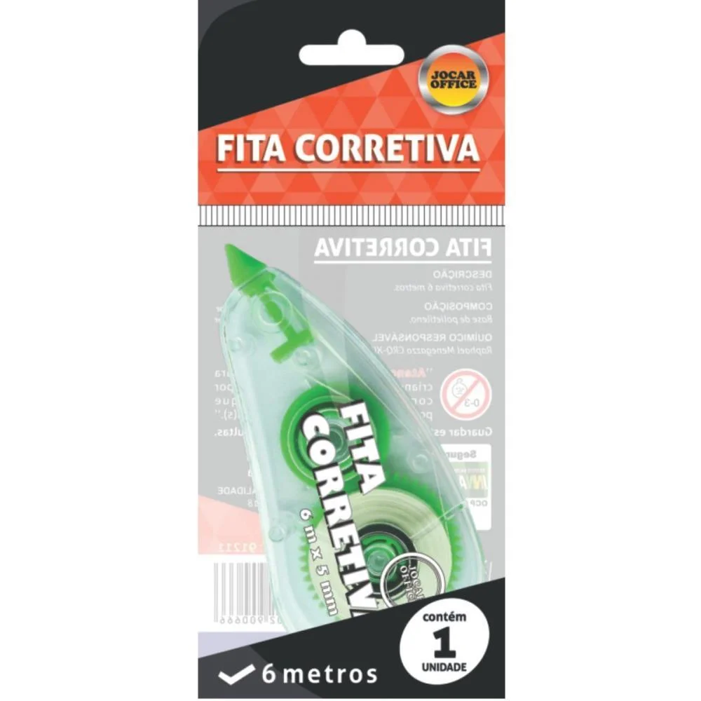 CORRETIVO EM FITA JOCAR OFFICE 6M LEONORA (CX.C/12) - imagem 4