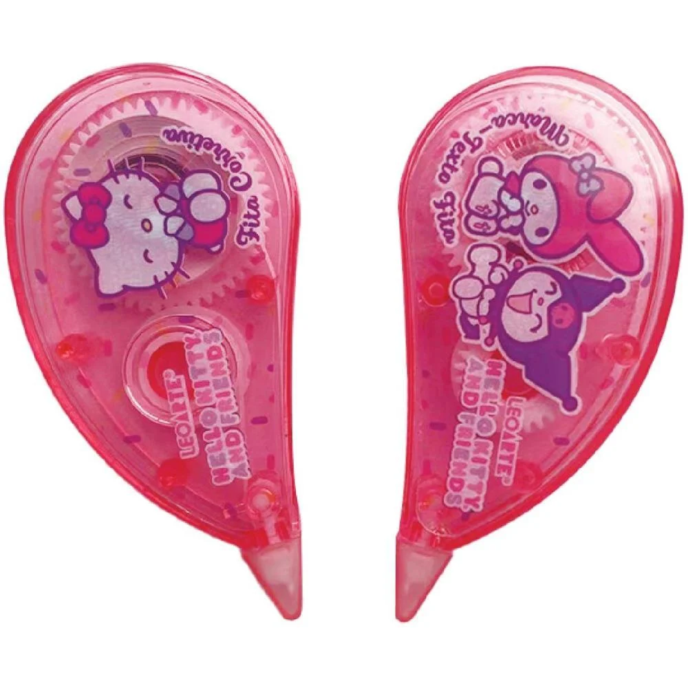 CORRETIVO EM FITA HELLO KITTY + MARCA TEXTO LEONORA (BL.C/02) - imagem 4