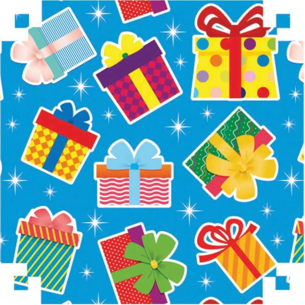 PAPEL PRESENTE BOBINA COUCHE 60CM.MOD.429 PRESENTES/FESTAS V.M.P. (BO-100MTS) - imagem 3