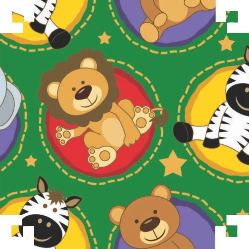 PAPEL PRESENTE BOBINA COUCHE 60CM.MOD.125 BICHOS 2 V.M.P. (BO-100MTS) - imagem 3