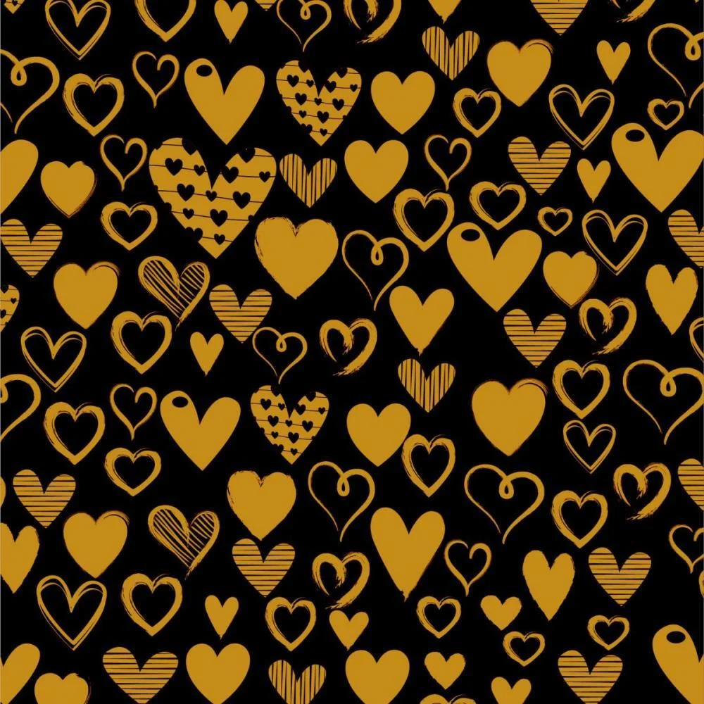 PAPEL PRESENTE BOBINA COUCHE 60CM. MOD.343 PT C/CORACAO OUR GESSELE (BO-100MTS) - imagem 5